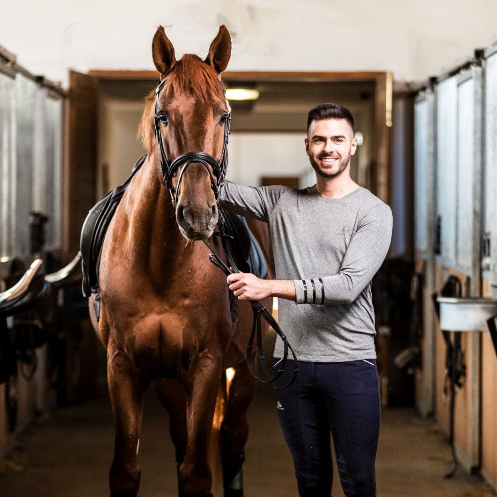 Reiten Top Langarm GRANDEUR MEN - Cavalliera