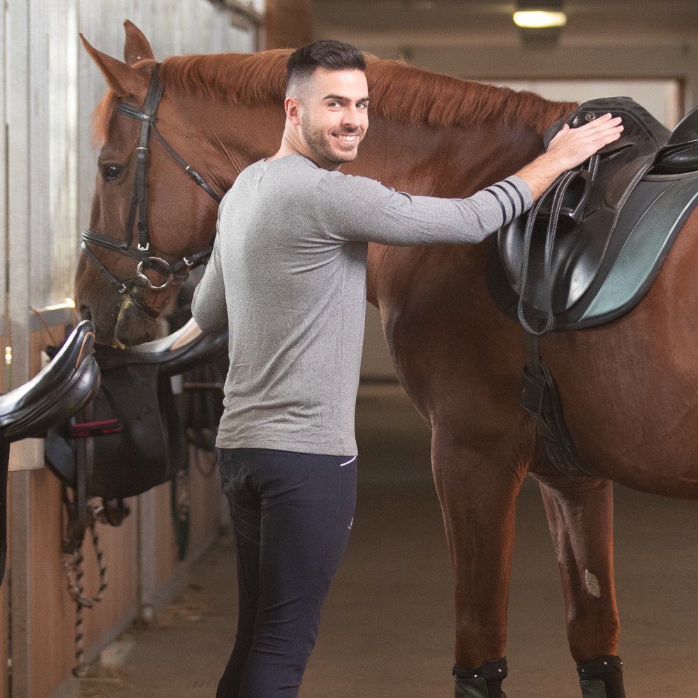 Reiten Top Langarm GRANDEUR MEN - Cavalliera