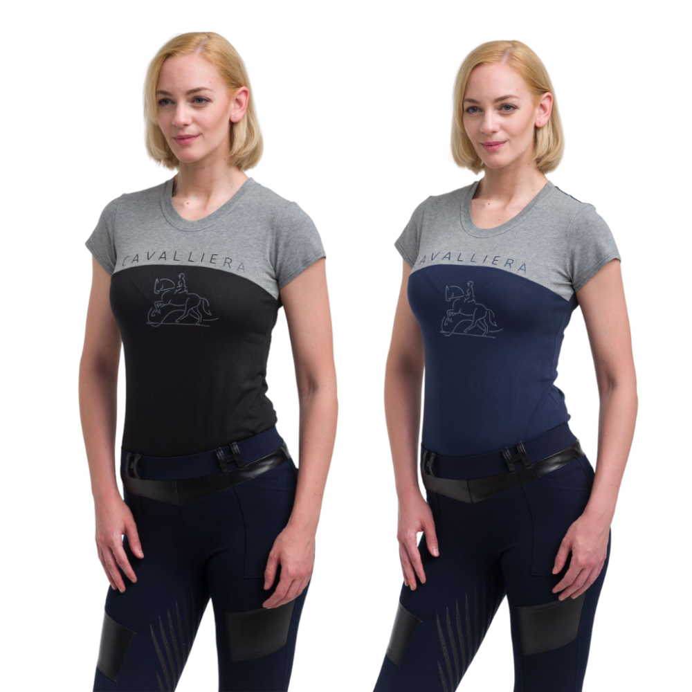 Cavalliera Cotton Riding Top SPORTY CHIC Equestrian Apparel Women