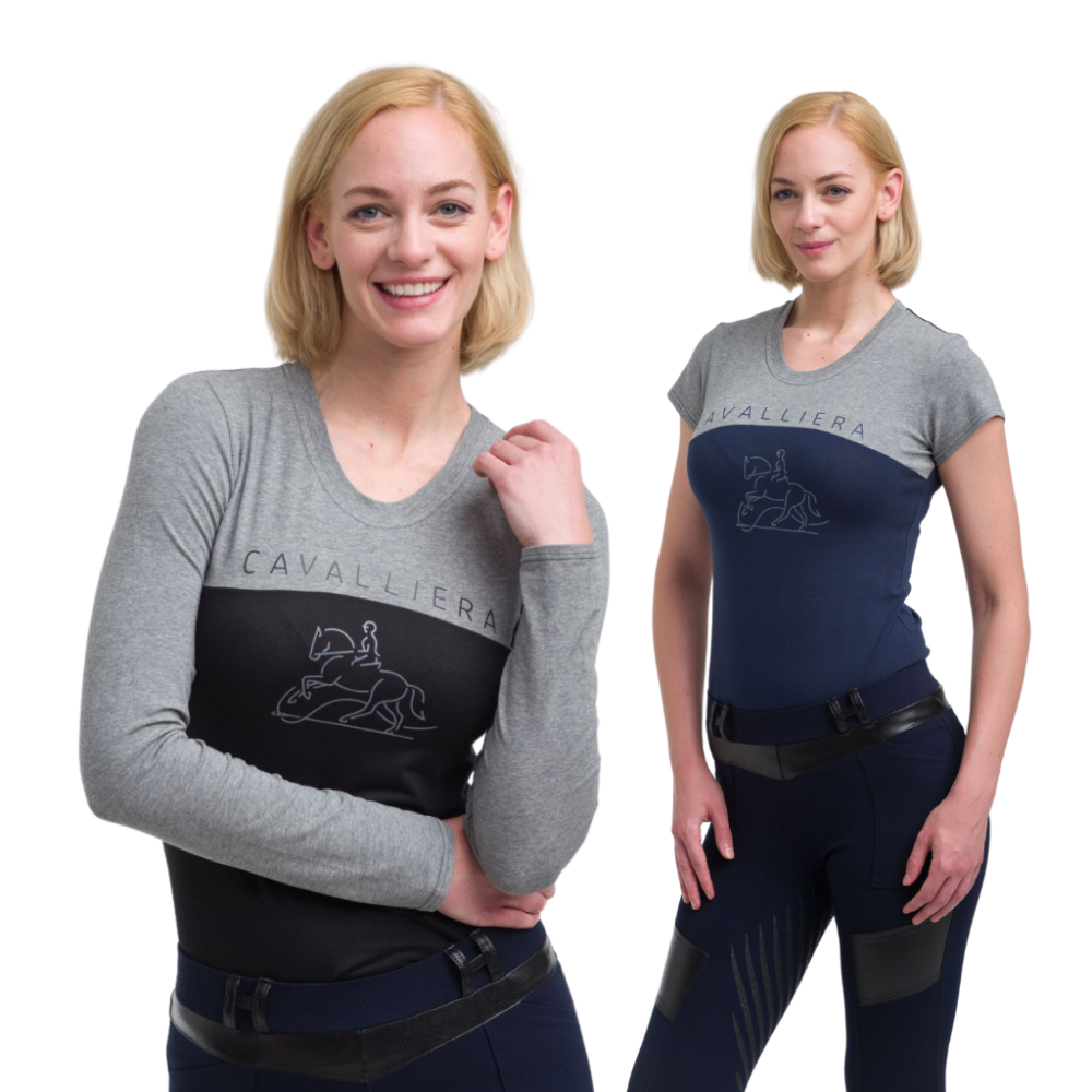 Cavalliera Cotton Riding Top SPORTY CHIC Equestrian Apparel Women