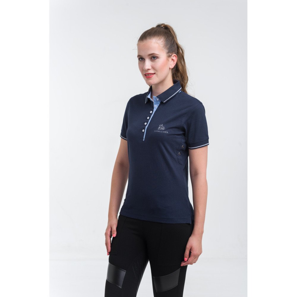 Cotton Based Functional Riding Polo - LONDON, Equestrian Apparel