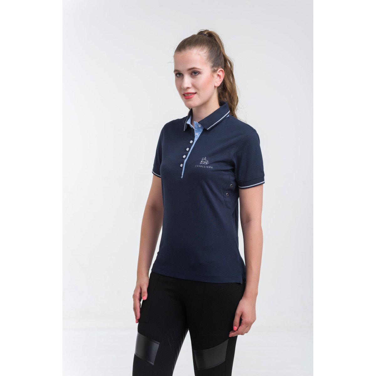Cotton Based Functional Riding Polo - LONDON, Equestrian Apparel