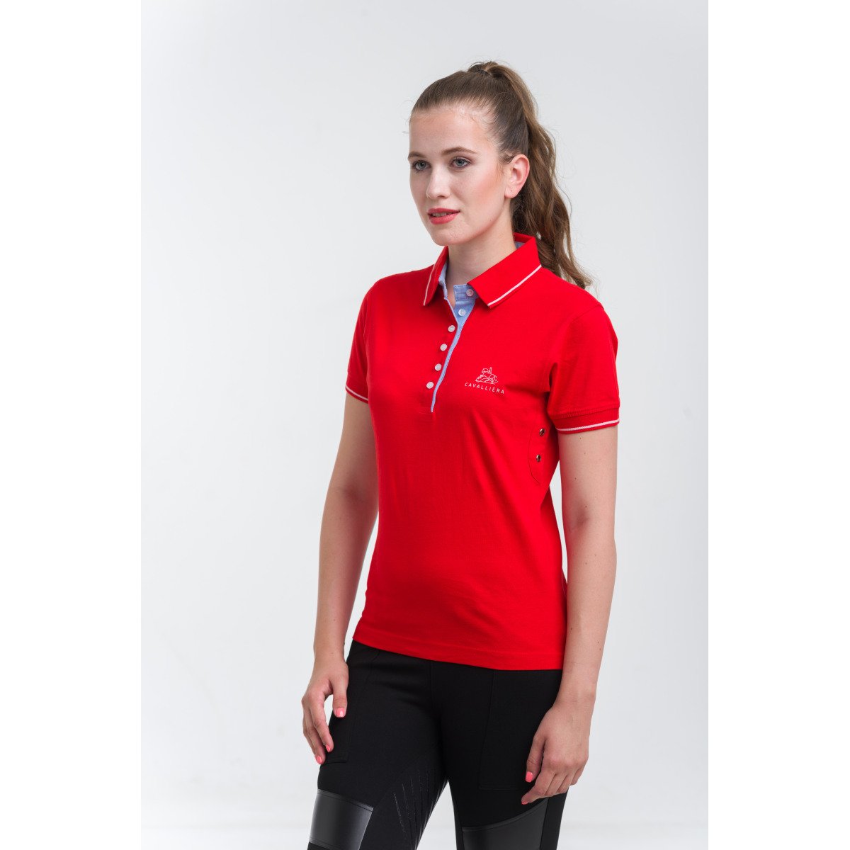 Cotton Based Functional Riding Polo - LONDON, Equestrian Apparel