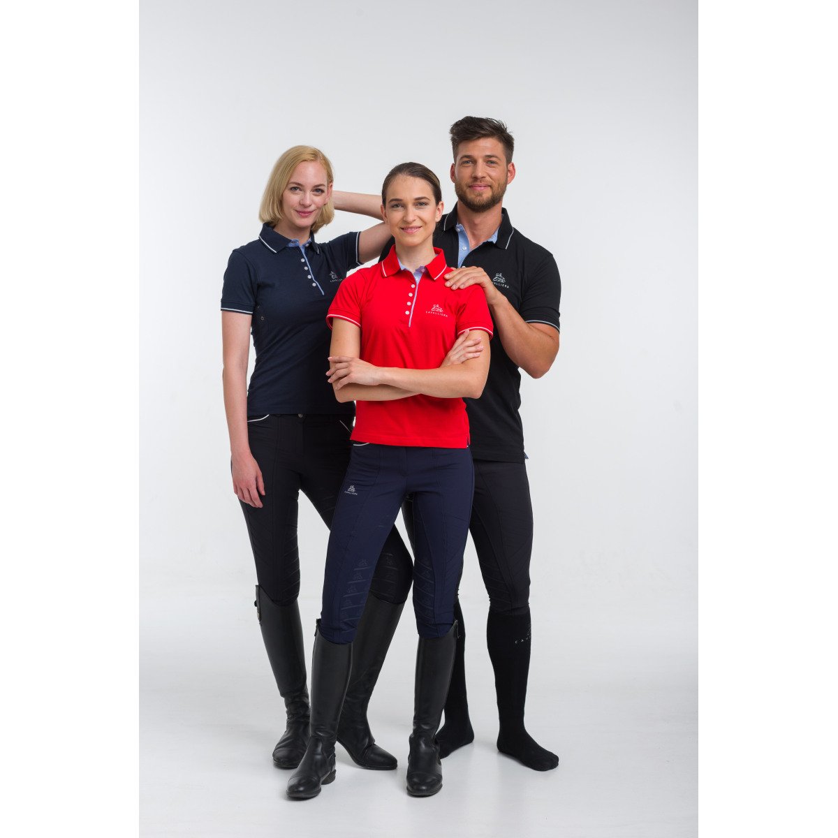 Cotton Based Functional Riding Polo - LONDON, Equestrian Apparel