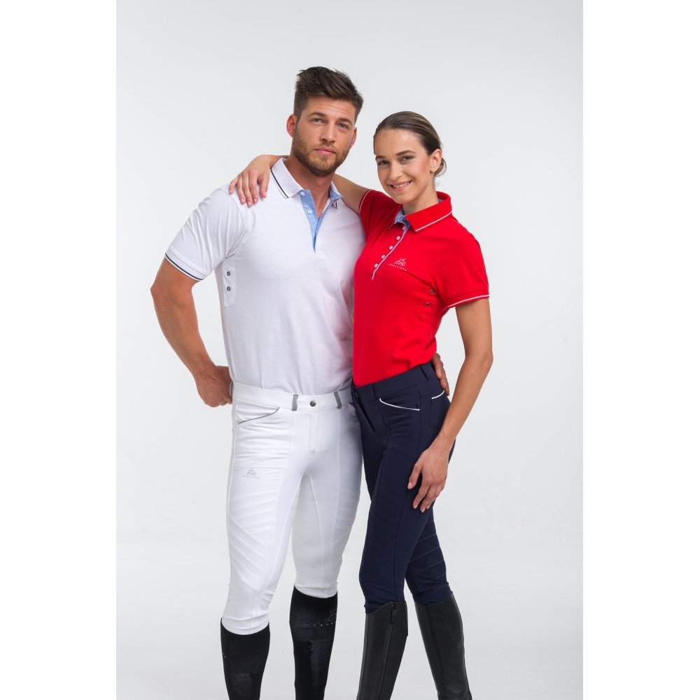Cotton Based Functional Riding Polo - LONDON, Equestrian Apparel