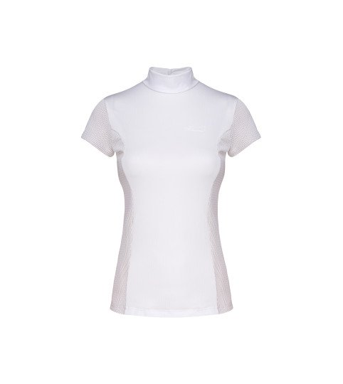 Women's Riding Show Shirt  ESSENCE - Short Sleeve, Technical Equestrian Show Apparel