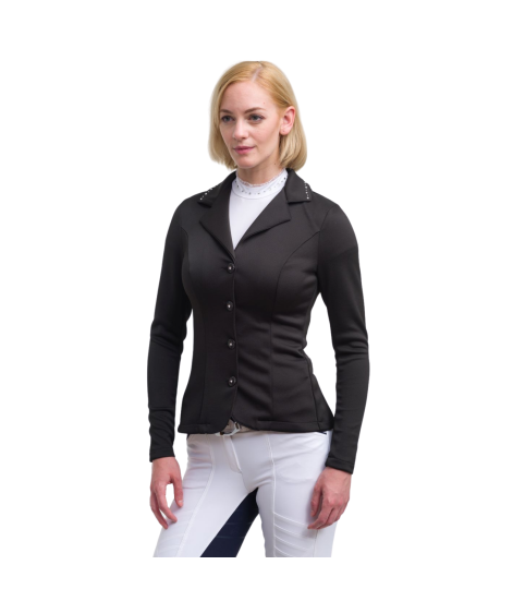 Veste de concours CRYSTAL SECOND SKIN TECHNOLOGY (Technologie seconde peau)- Softshell, Tenue technique de compétition équestr