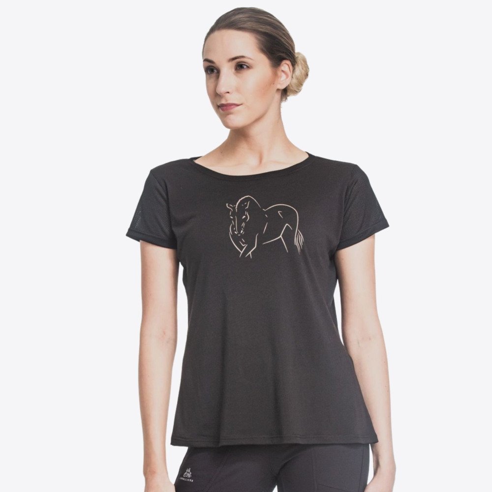 Lovas felso ROSE GOLD - Rövid Ujjú - Cavalliera