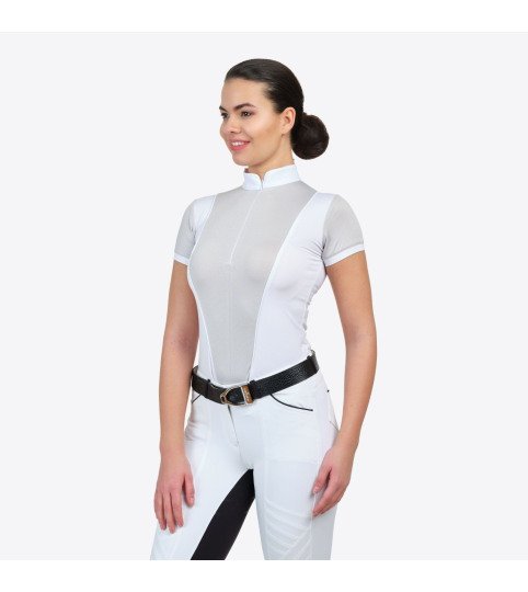 Riding Show Shirt FLAIR - short sleeve, Technical Equestrian Apparel