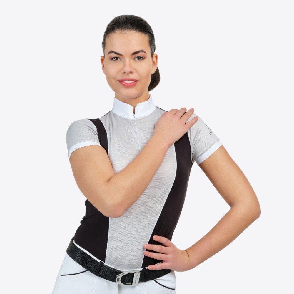 Riding Show Shirt FLAIR - Short Sleeve - Cavalliera