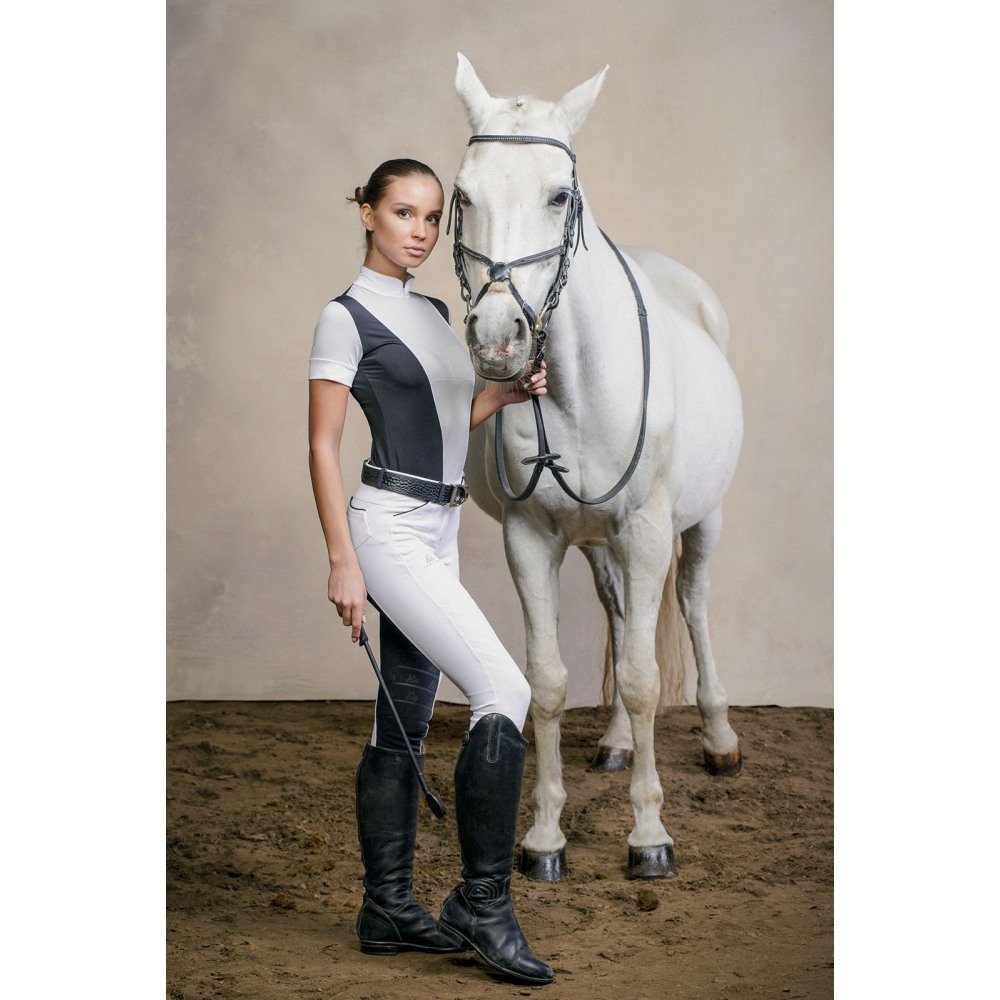 Reiten Turniershirt FLAIR - Kurzarm - Cavalliera