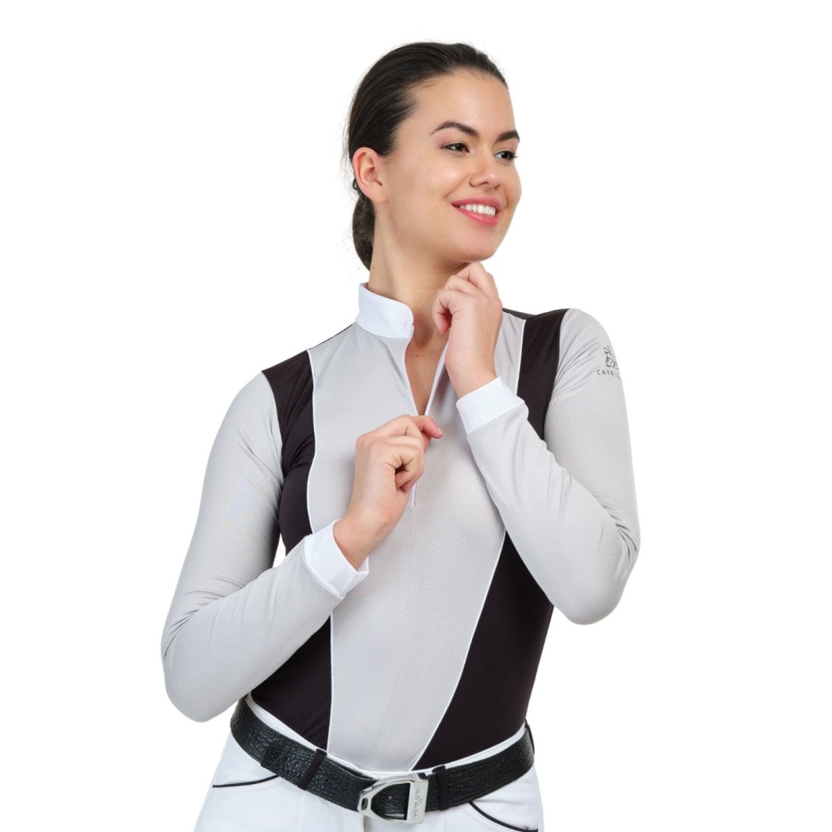 Reiten Turniershirt FLAIR - Langarm - Cavalliera