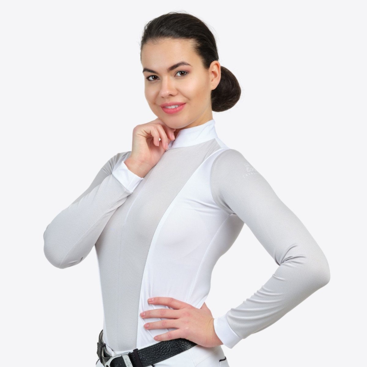 Reiten Turniershirt FLAIR - Langarm - Cavalliera