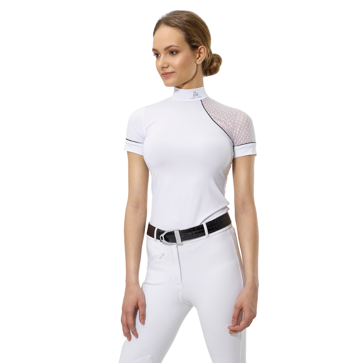 Riding Show Shirt DAME - Short Sleeve - Cavalliera