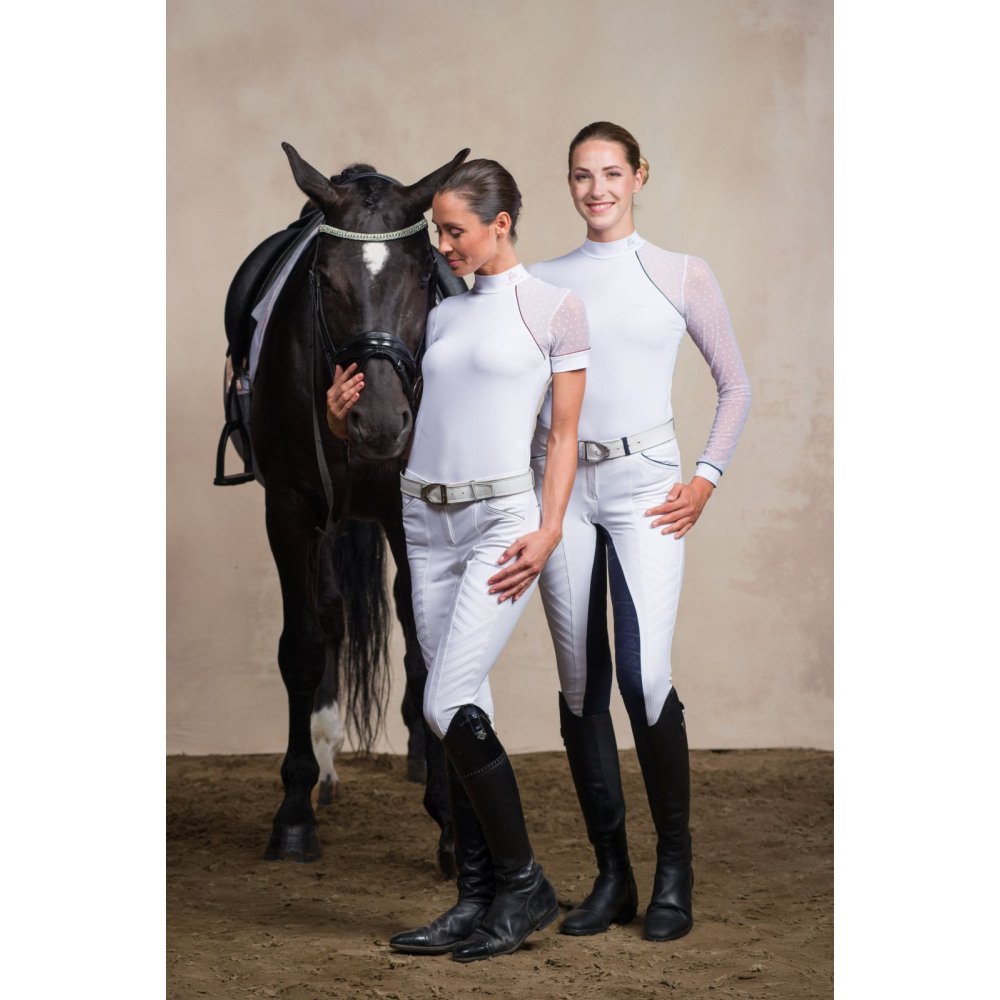 Cavalliera Riding Show Shirt DAME short Equestrian Apparel for Women