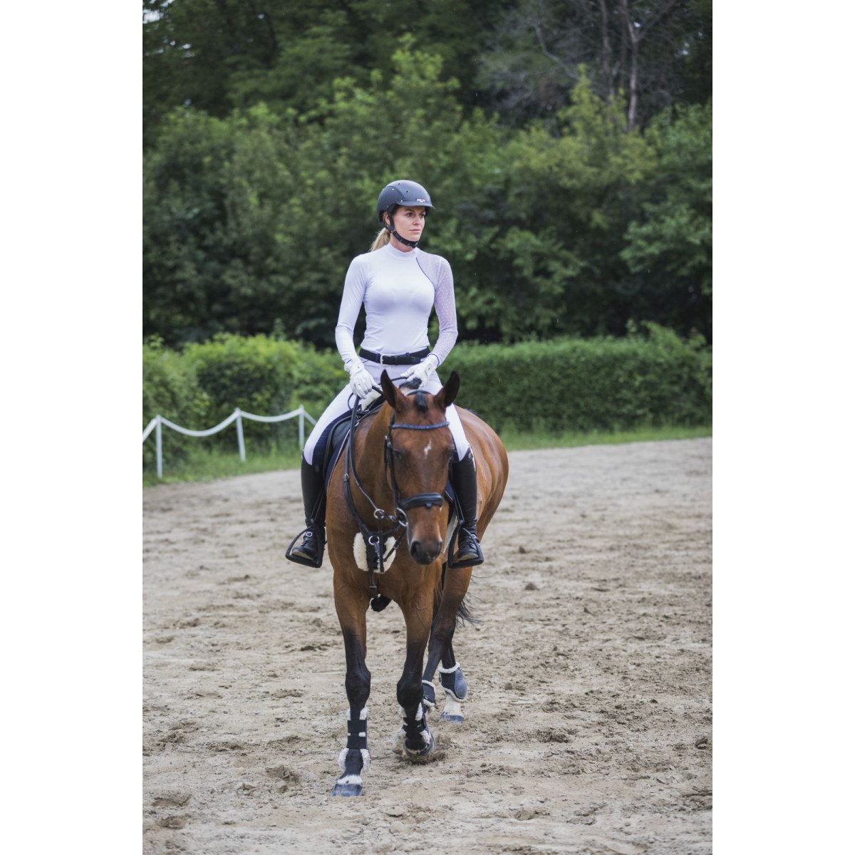 Cavalliera Riding Show Shirt DAME short Equestrian Apparel for Women