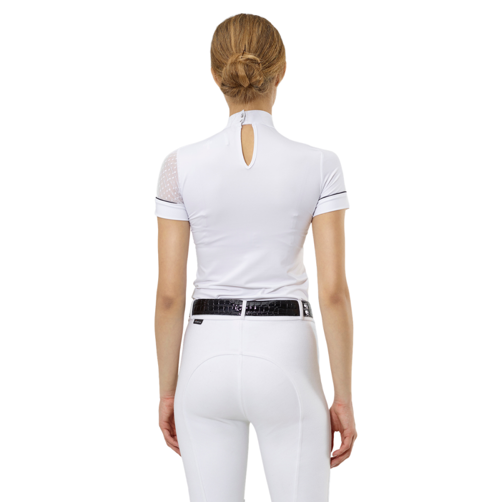 Reiten Turniershirt DAME - Kurzarm - Cavalliera