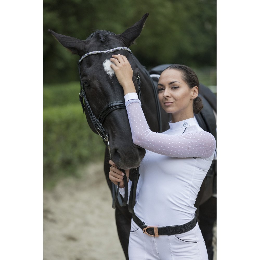 Cavalliera Riding Show Shirt DAME short Equestrian Apparel for Women