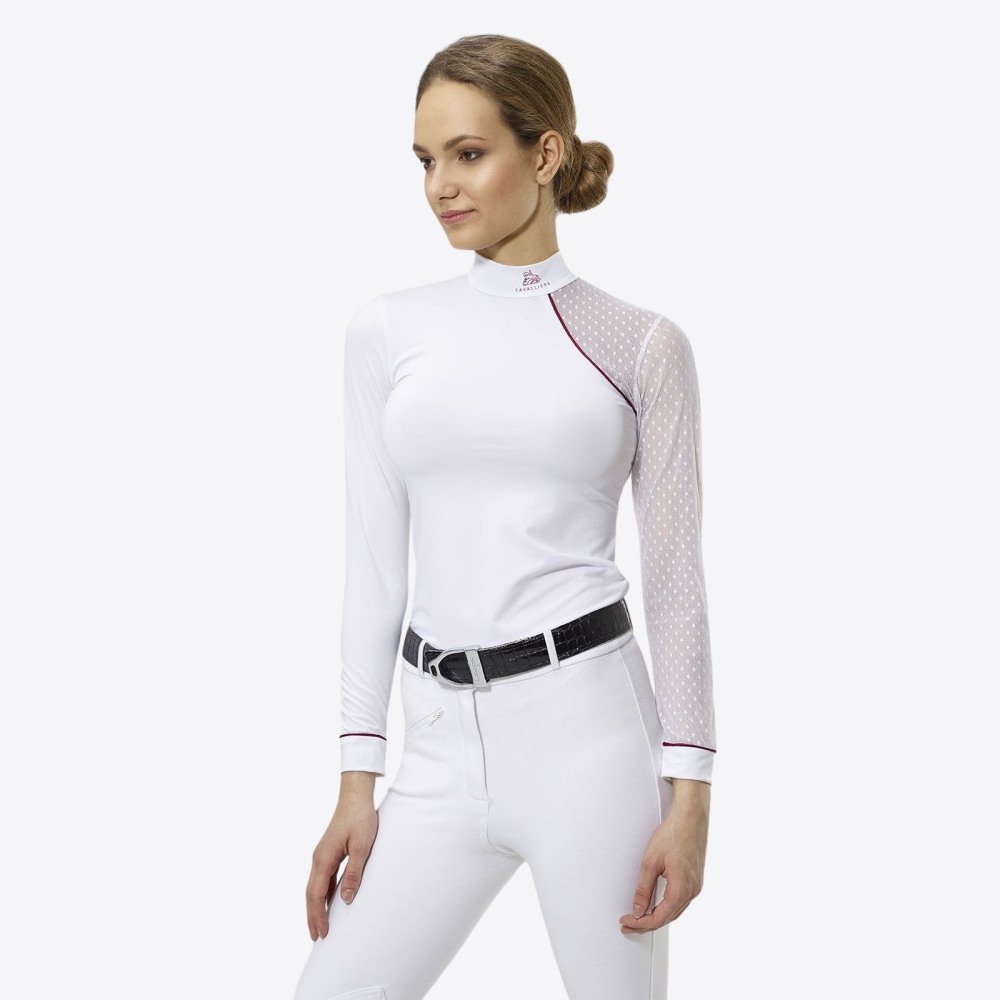 Cavalliera Riding Show Shirt DAME long Equestrian Apparel for Women