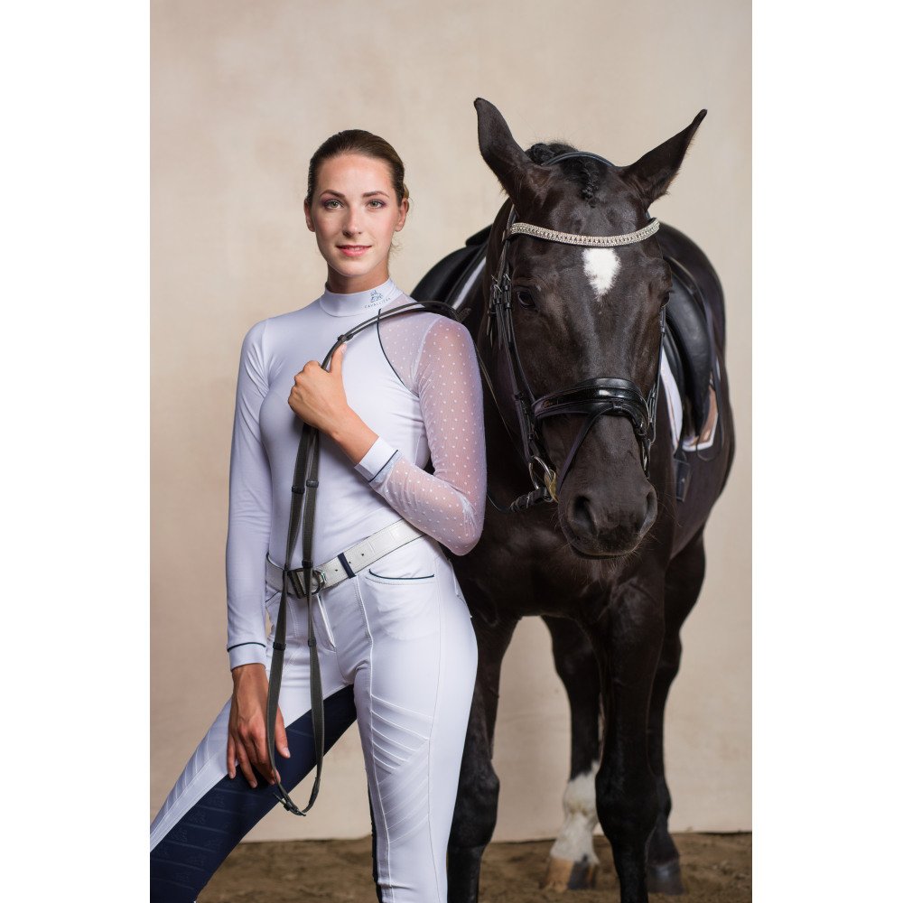 Reiten Turniershirt DAME - Langarm - Cavalliera