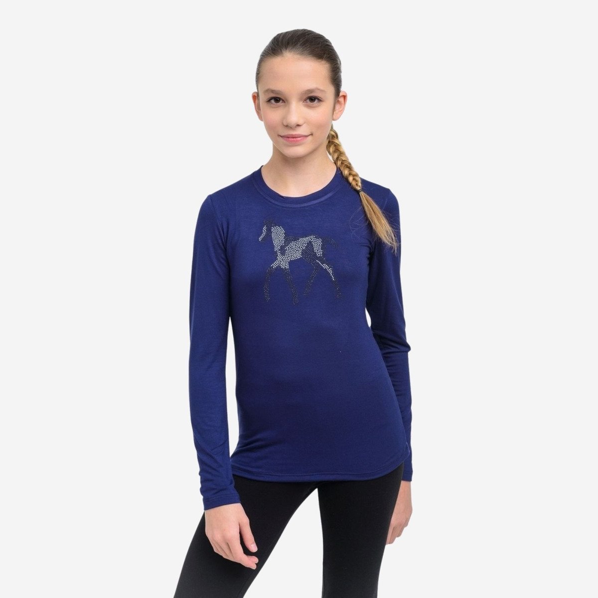 Riding Top for Kids Long Sleeve SPARKLE- Cavalliera