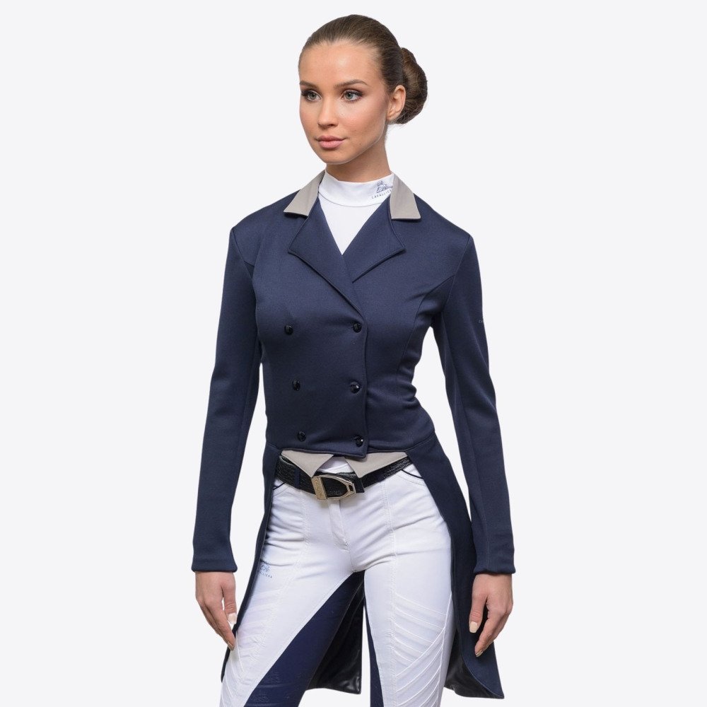 Dressage Tail Coat PASSION - SECOND SKIN TECHNOLOGY, Softshell, Technical Equestrian Apparel