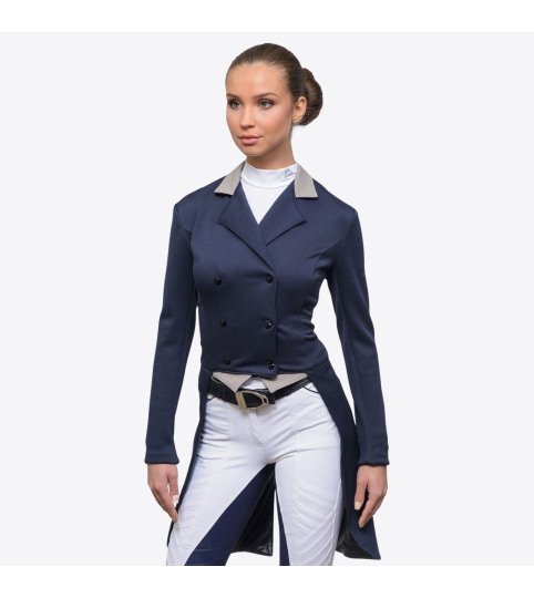 Dressage Tail Coat PASSION - SECOND SKIN TECHNOLOGY, Softshell, Technical Equestrian Apparel