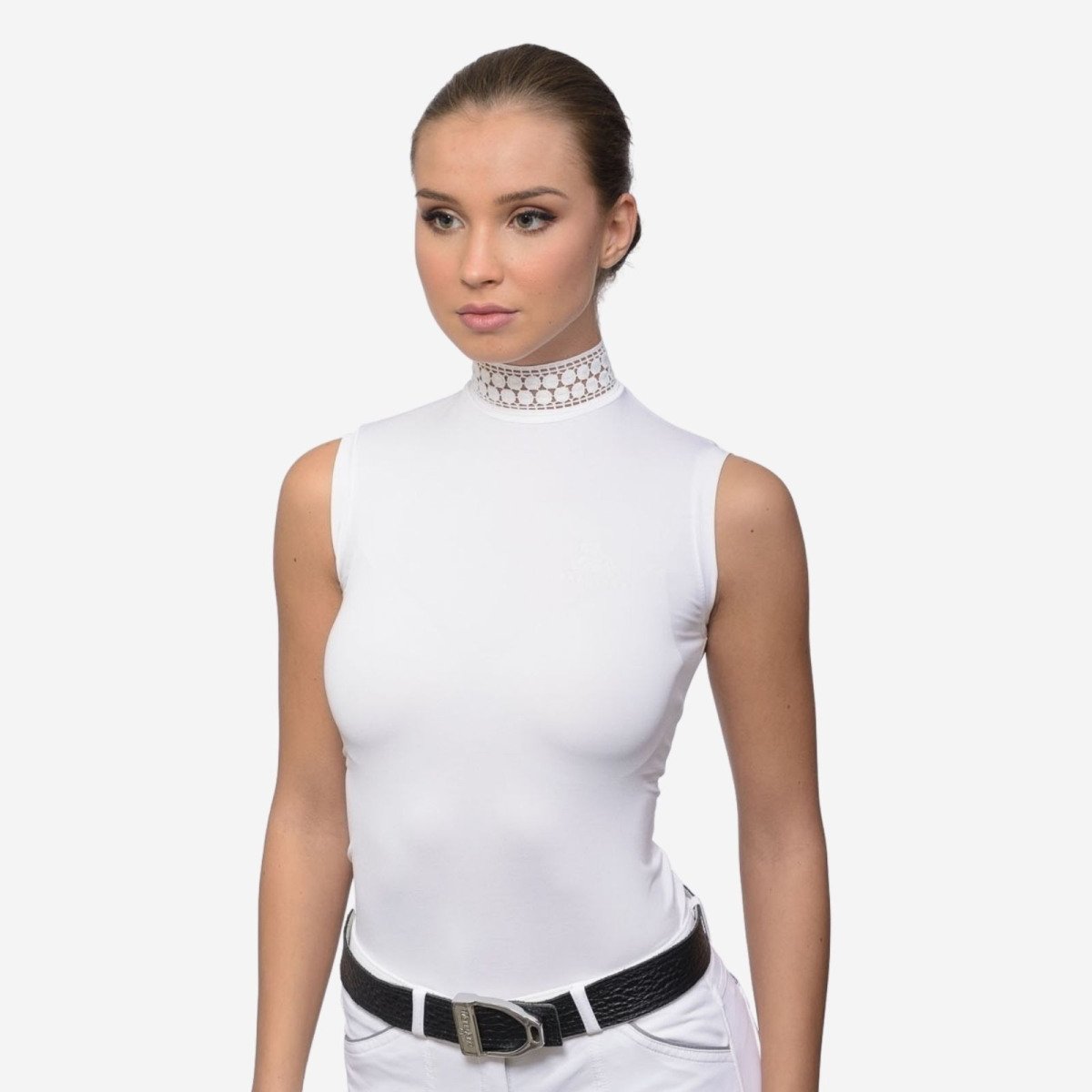 Cavalliera Riding Show Shirt BELLA LACE for Equestrian Women sleeveless