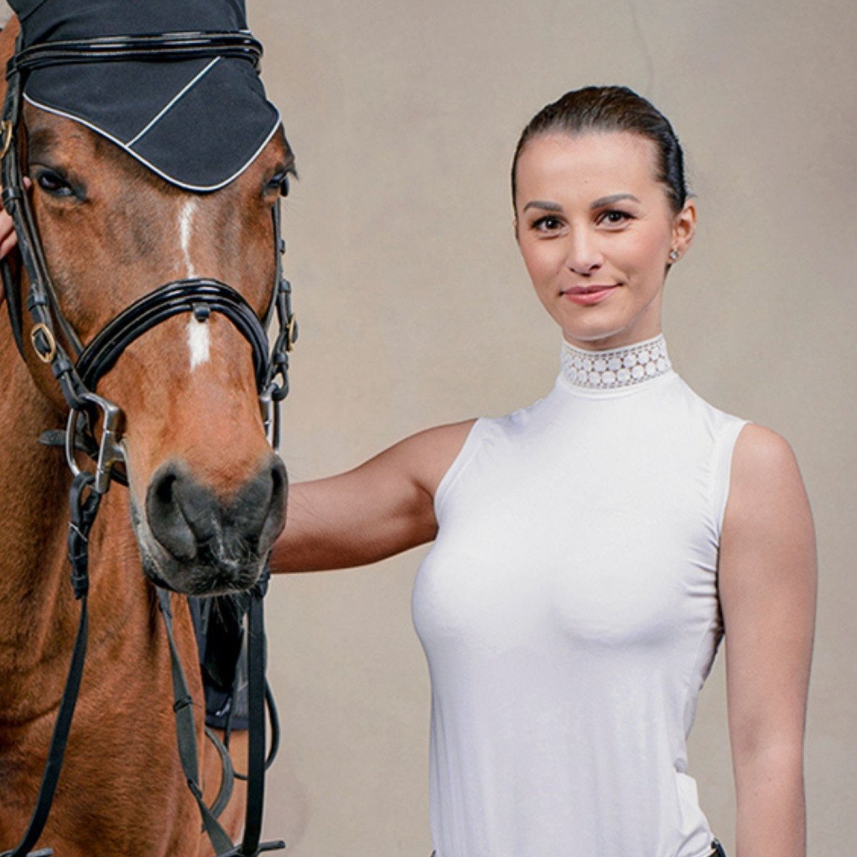 Reiten Turniershirt BELLA LACE - Ärmellos - Cavalliera