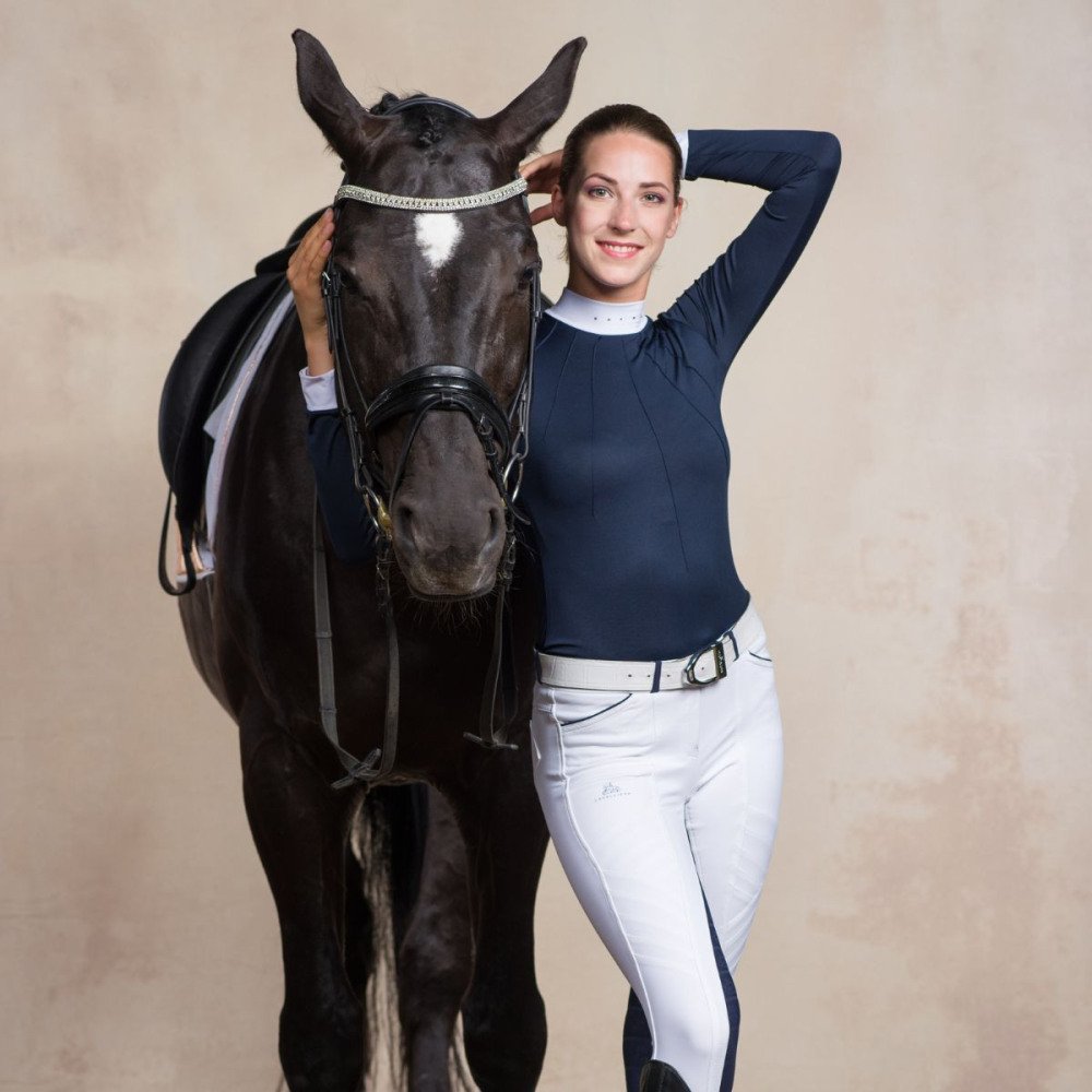 Reiten Turniershirt MOON - Langarm - Cavalliera
