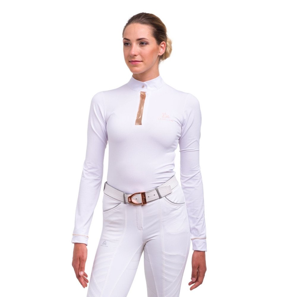 Riding Show Shirt ROSE GOLD - Long Sleeve - Cavalliera