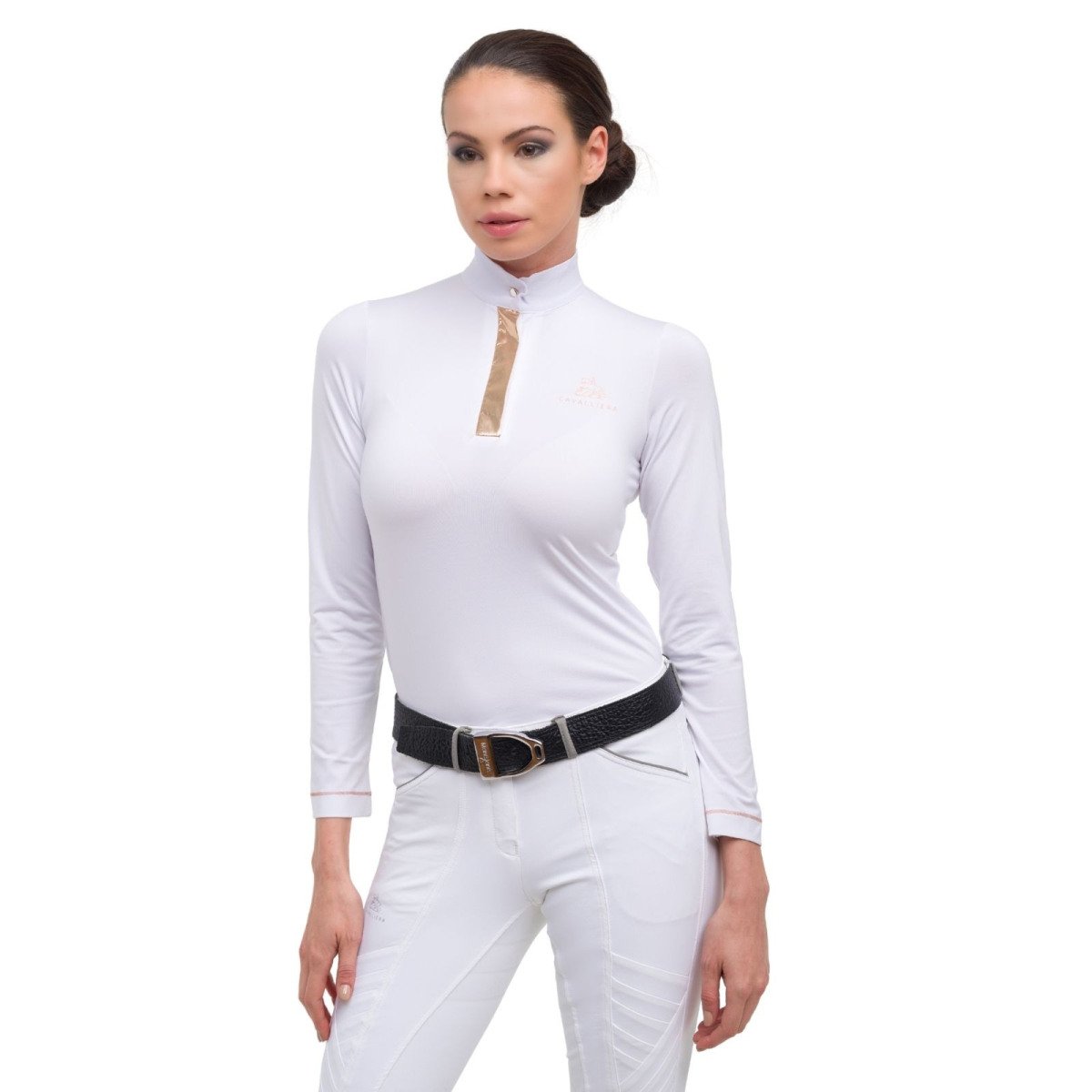 Reiten Turniershirt ROSE GOLD - Langarm - Cavalliera