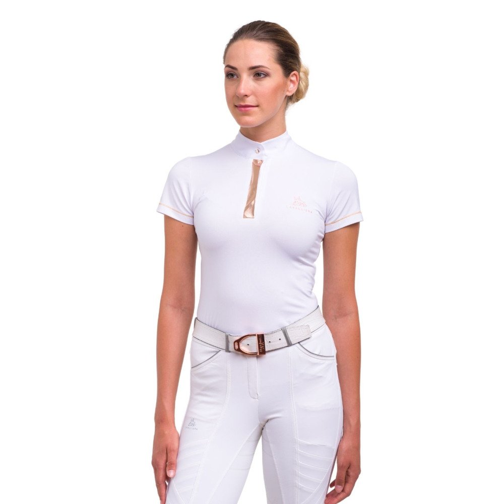 Riding Show Shirt ROSE GOLD - Short Sleeve - Cavalliera
