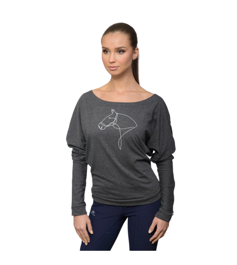 Reiten Shirt LYNA - Langarm, Technische Reitsportbekleidung