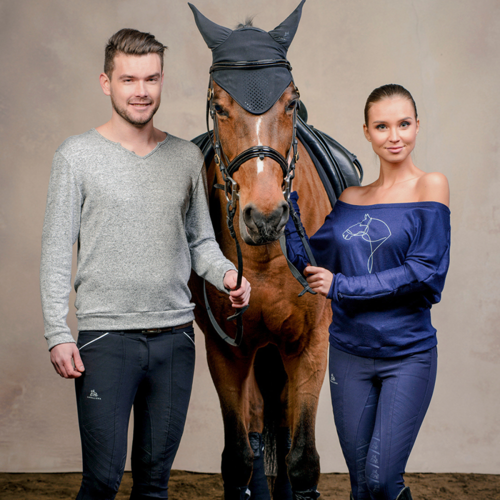 Lovas Felso Csónaknyakú, Loose Fit LYNA - Cavalliera