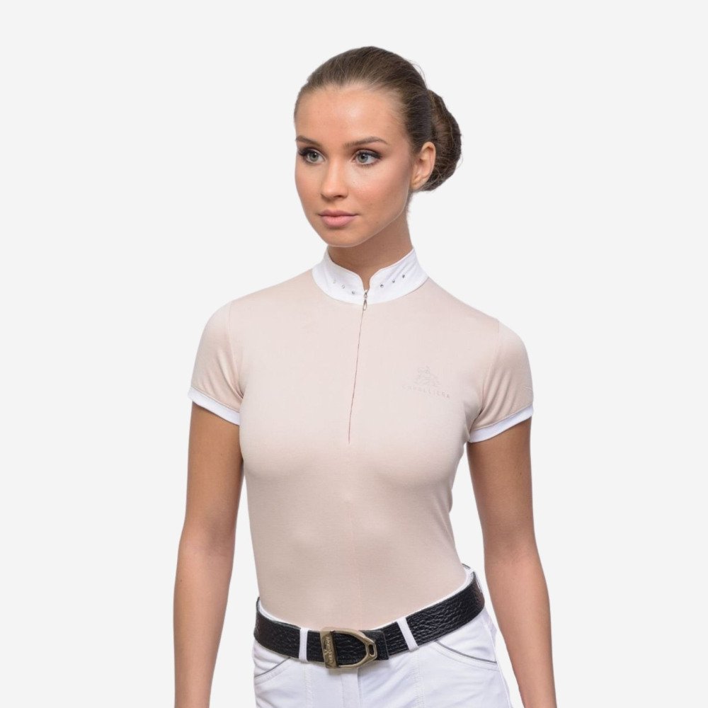 Riding Show Shirt STELLA - Short Sleeve - Cavalliera