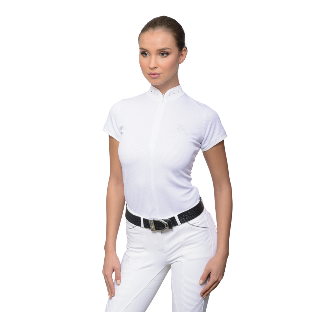 Riding Show Shirt STELLA - Short Sleeve - Cavalliera
