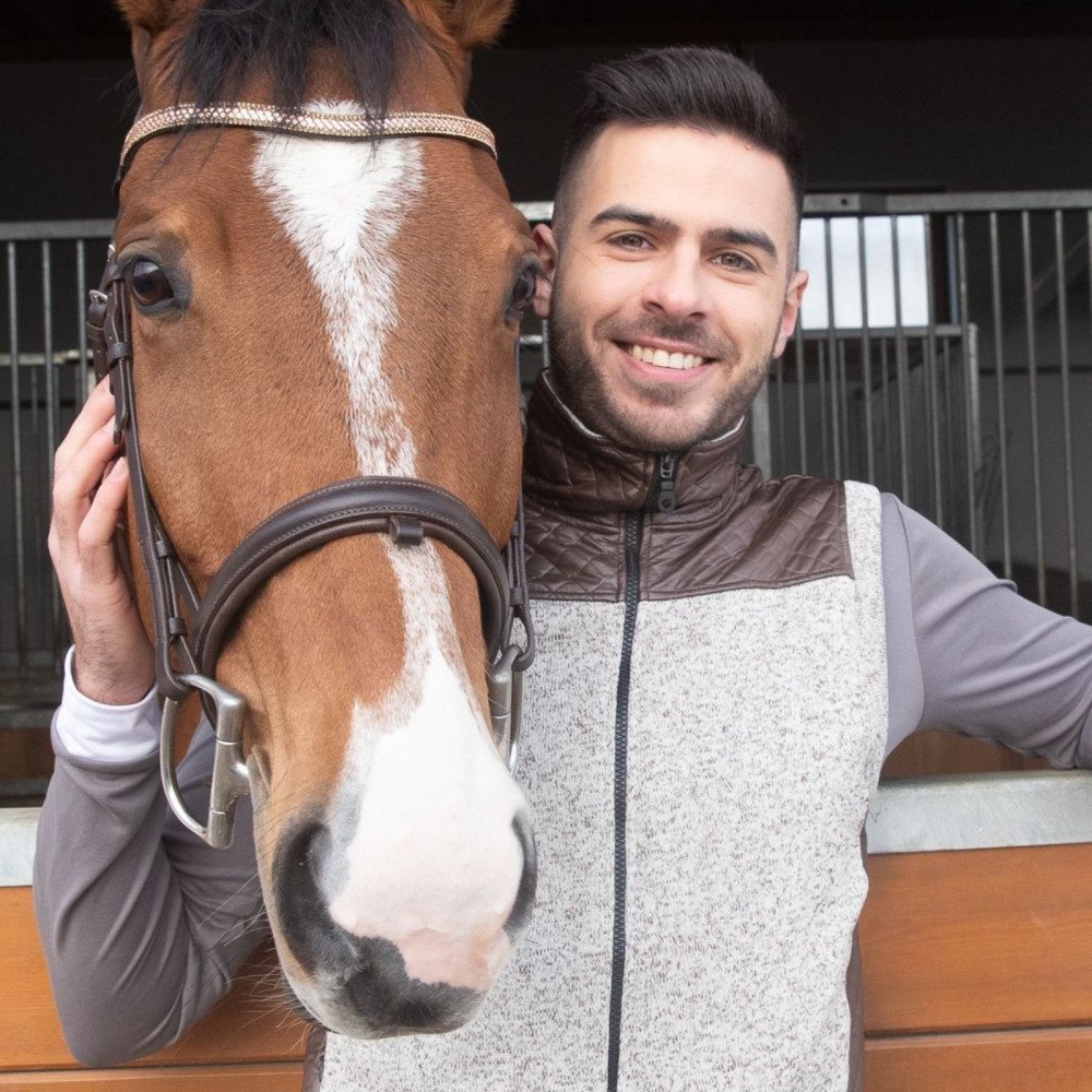 Riding Vest MAJESTY MEN - Waterproof Inserts - Cavalliera