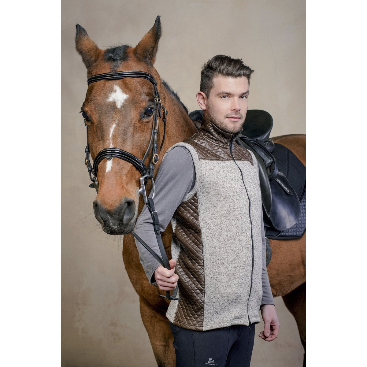 Reiten Weste MAJESTY MAN - Waterproof Inserts - Cavalliera