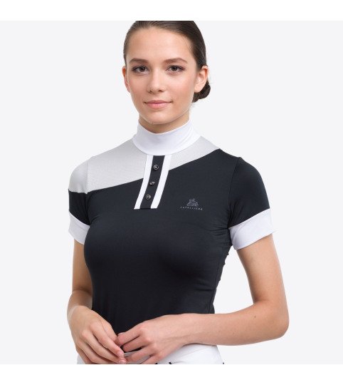 Alto Rendimiento Camiseta de Concurso HIGH TECH OVAL - Manga Corta, Ropa de Concurso Técnica