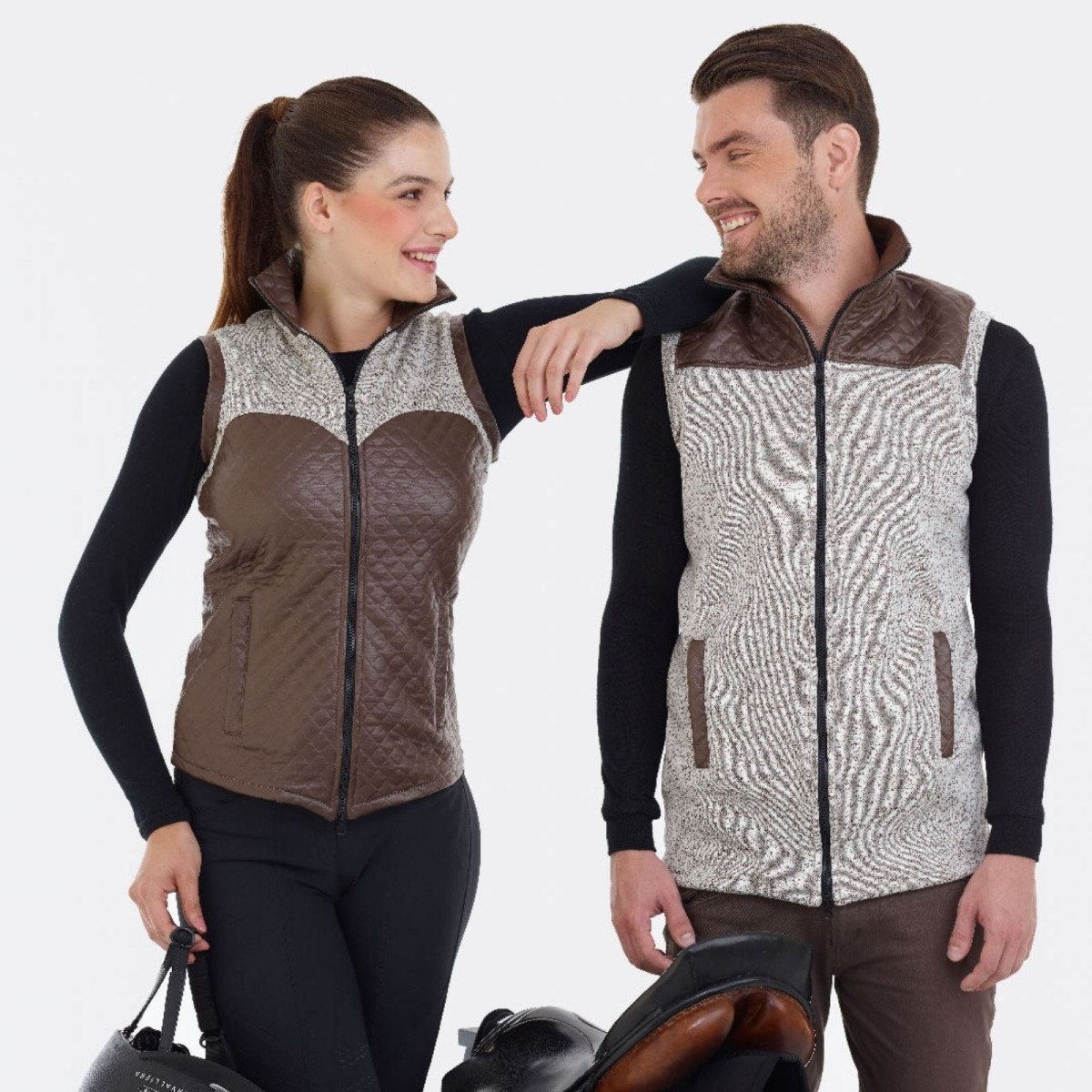 Riding Vest MAJESTY - Waterproof Inserts - Cavalliera