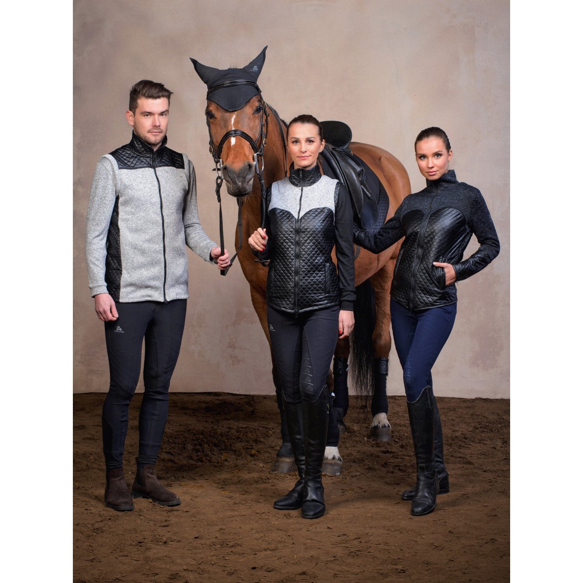 Riding Vest MAJESTY - Waterproof Inserts - Cavalliera