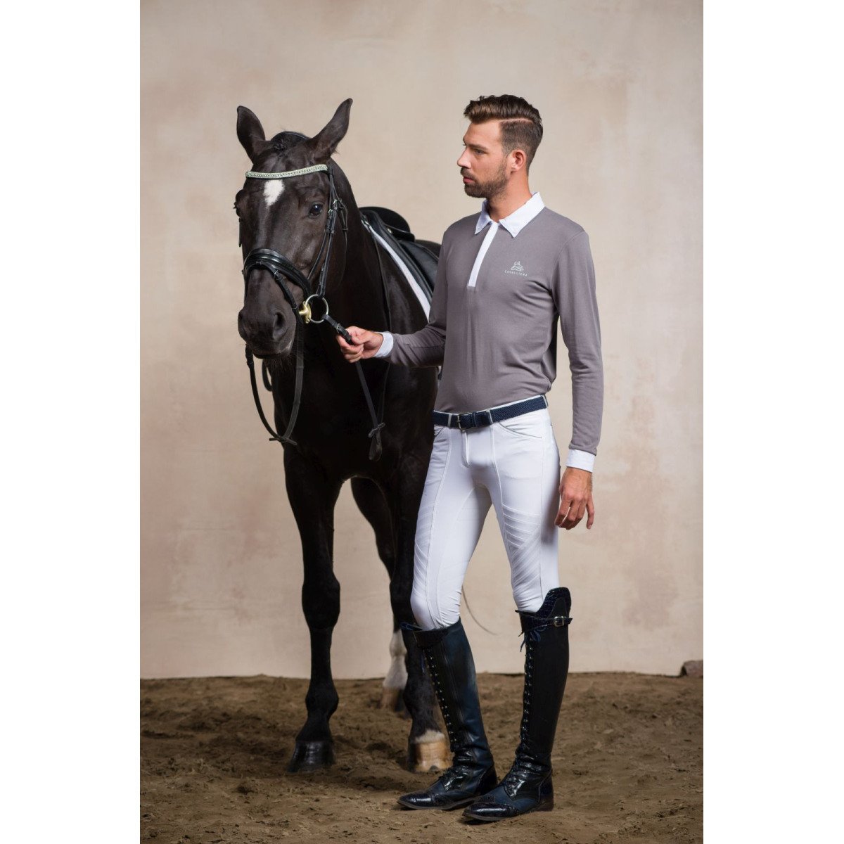 Riding Show Shirt GENTLEMAN - Long Sleeve - Cavalliera