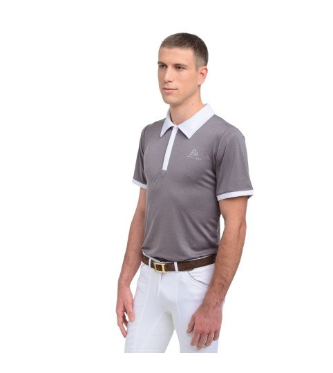 Reiten Turniershirt GENTLEMAN - Kurzarm, Technische Reitsportbekleidung