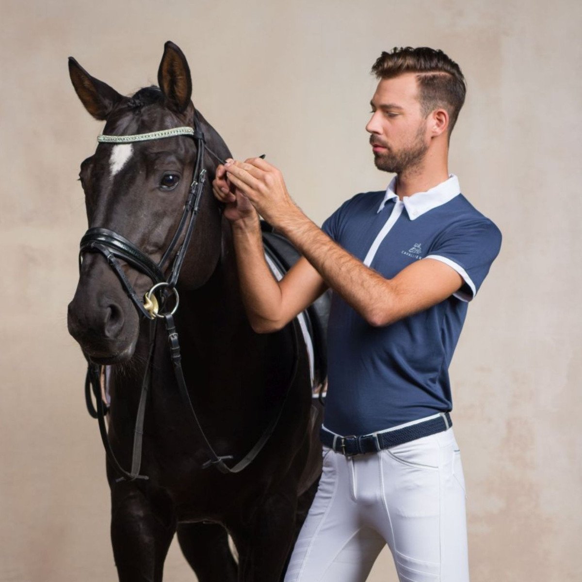 Reiten Turniershirt GENTLEMAN - Kurzarm - Cavalliera