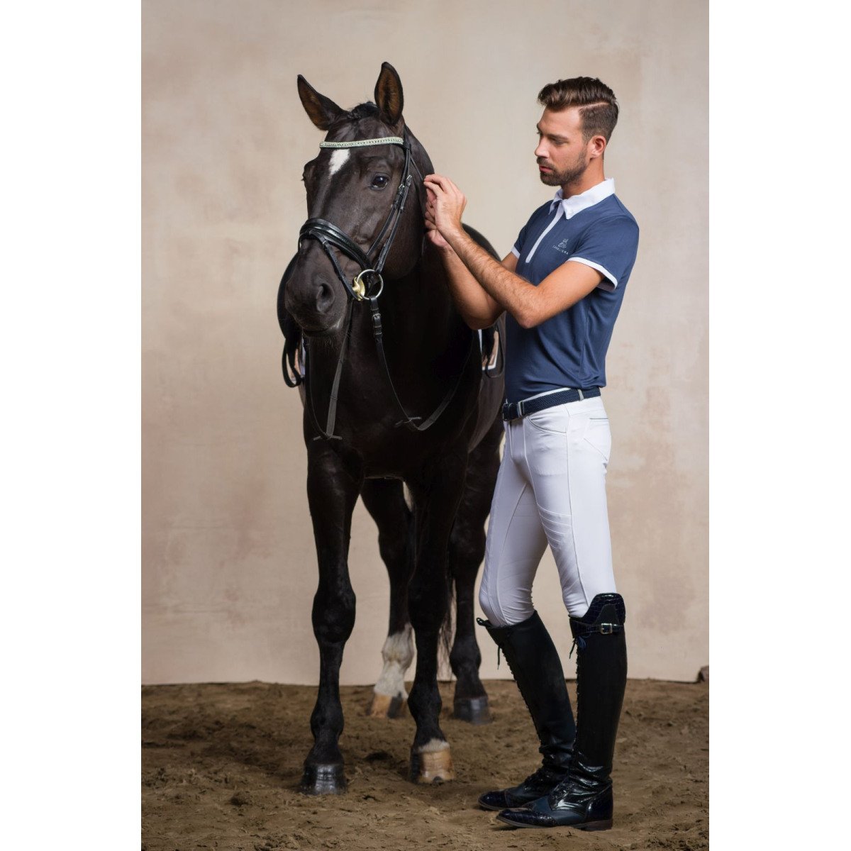 Reiten Turniershirt GENTLEMAN - Kurzarm - Cavalliera
