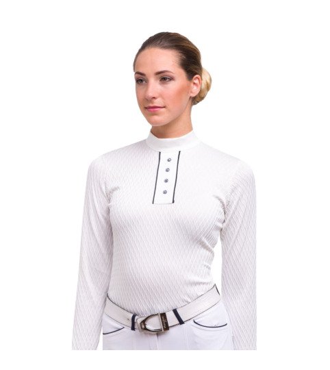 Riding Show Shirt FATALITY - Long Sleeve, Technical Equestrian Apparel
