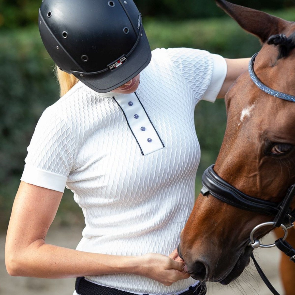 Reiten Turniershirt FATALITY - Kurzarm - Cavalliera