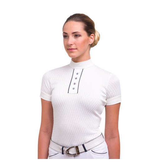 Reiten Turniershirt FATALITY - Kurzarm, Technische Reitsportbekleidung