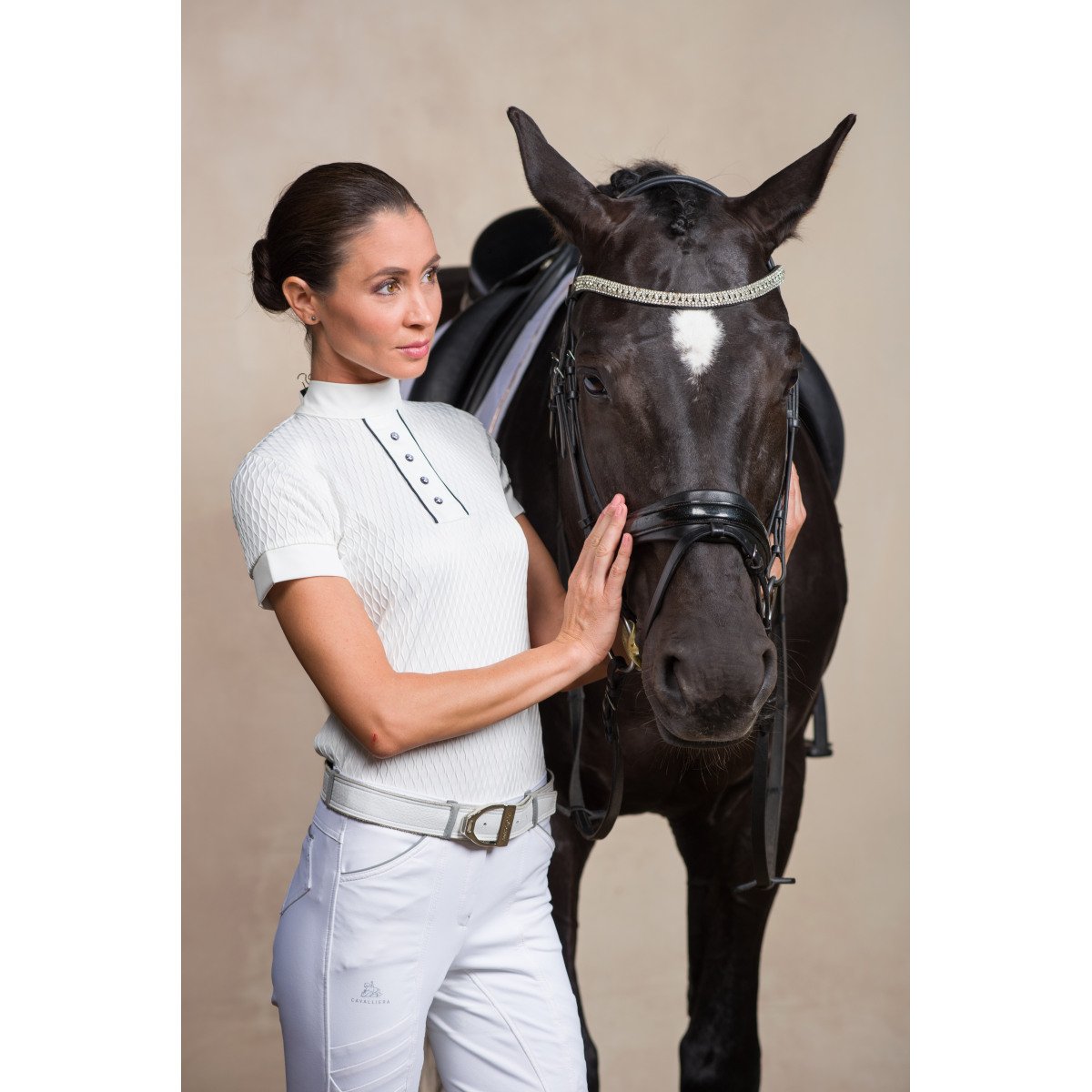 Reiten Turniershirt FATALITY - Kurzarm - Cavalliera